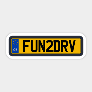 FUN2DRV Sticker